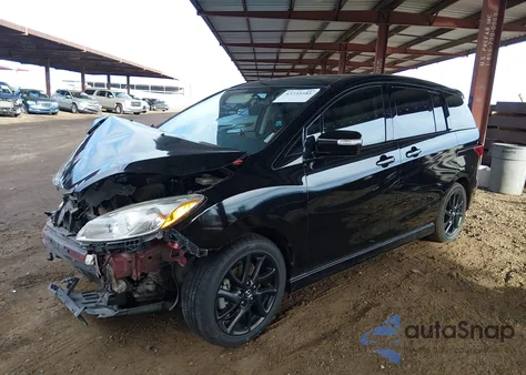 2014 Mazda Mazda5 Touring from USA, damaged, VIN JM1CW2CL4E0163593